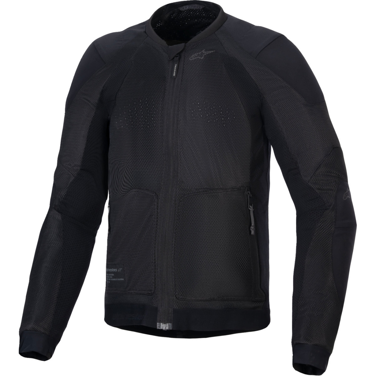Alpinestars #3301225-1100-S - Troop-Air Jacket - Black/Black - Small