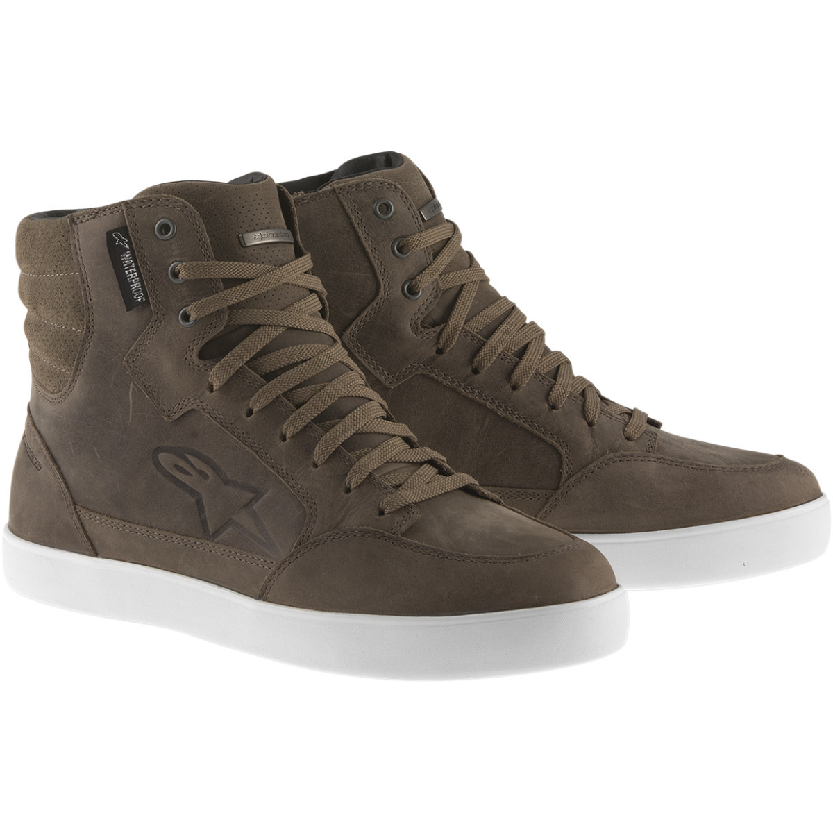 Alpinestars #25420158013 - J-6 Waterproof Shoes - Brown - US 13 / EU 47