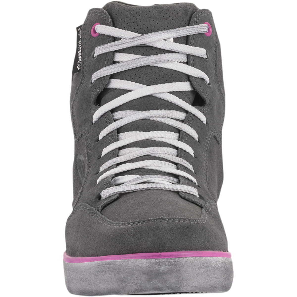 Alpinestars #2542220909511 - J-6 Waterproof Women's Shoes - Gray/Pink - US 11