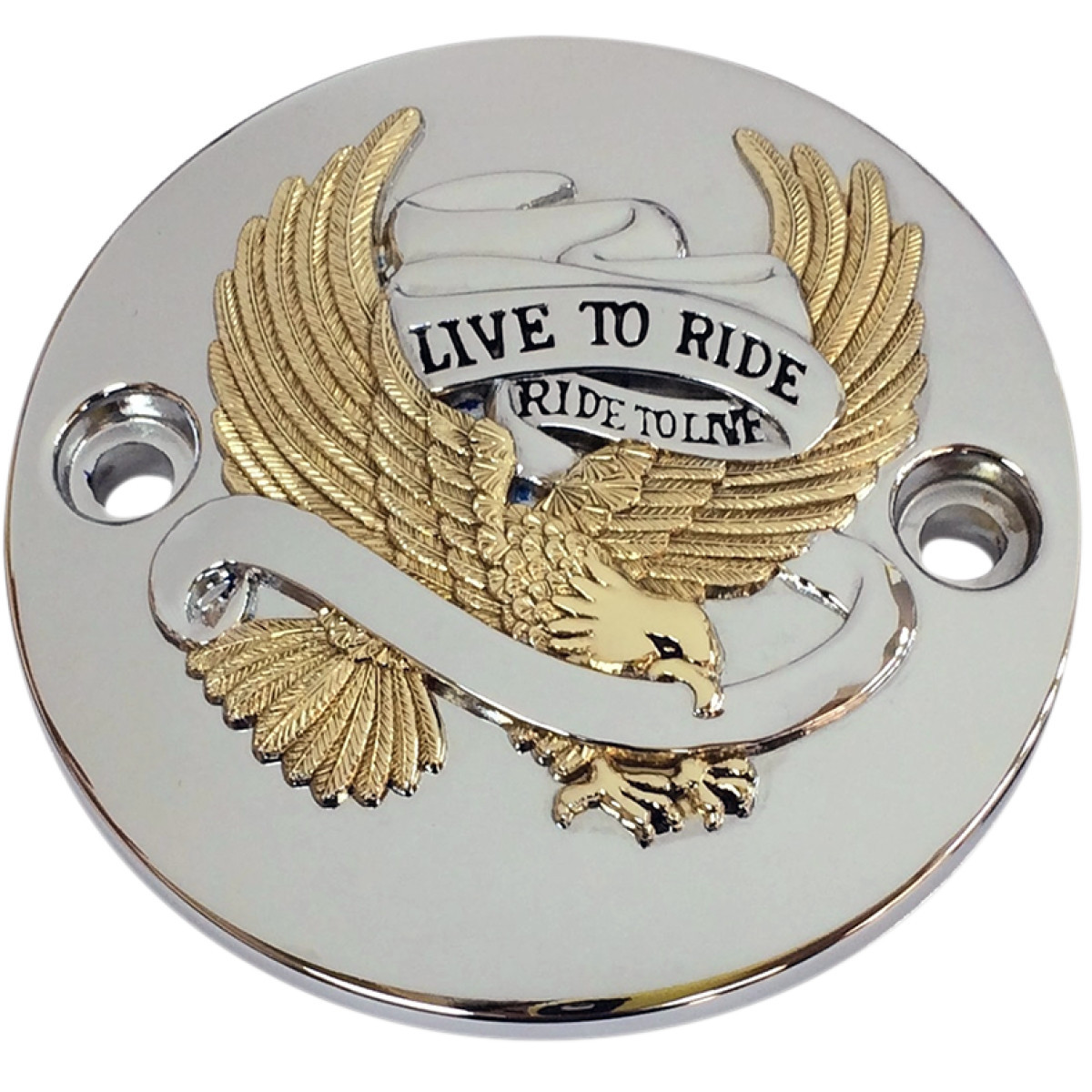 Drag Specialties - Points Cover - Chrome/Gold/Black - M8