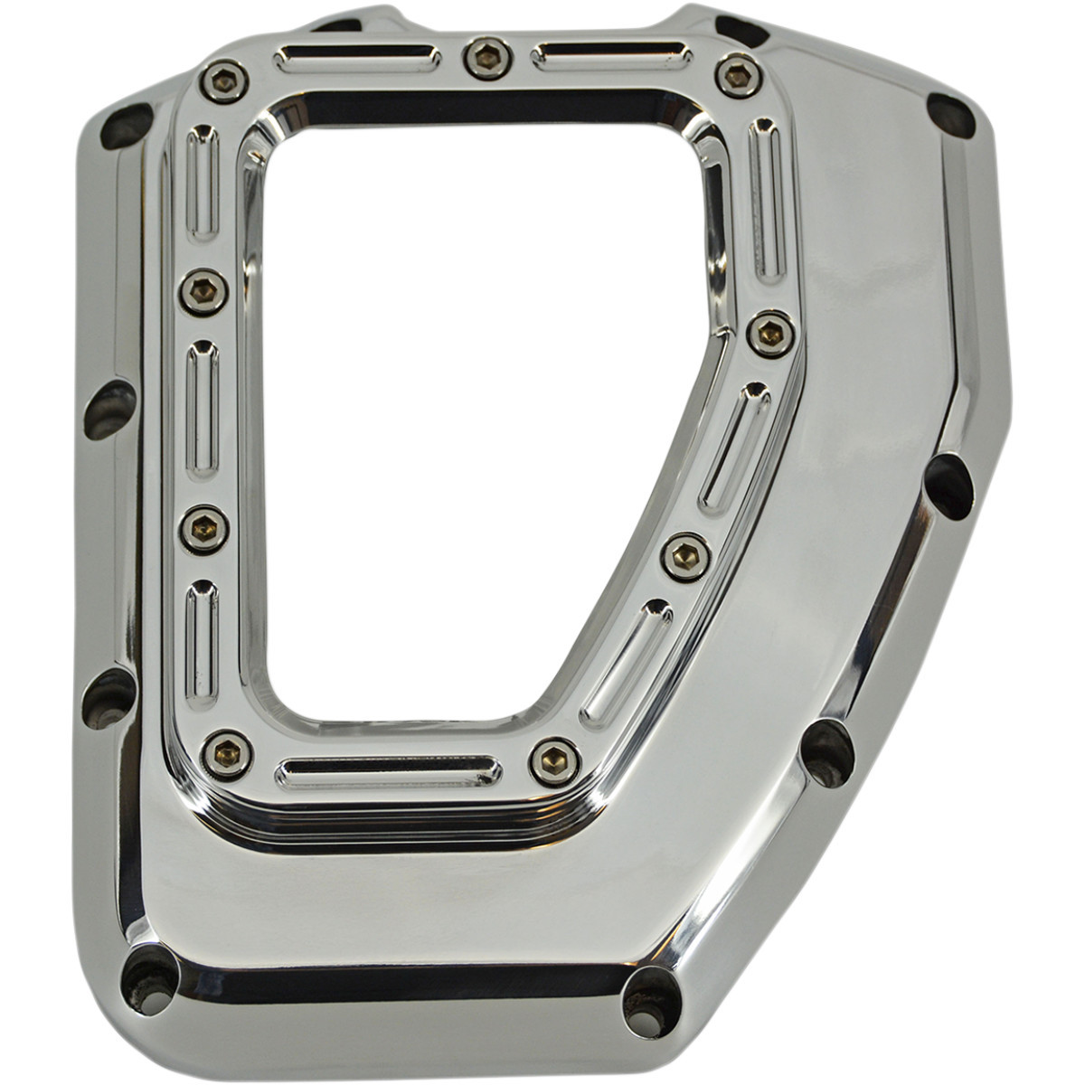 Trask #TM-017CH - Assault Series Cam Cover - Chrome - Twin Cam
