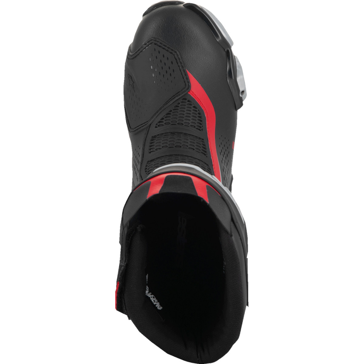 Alpinestars #2223225-199-41 - SMX-6 V3 Vented Boots - Black/Silver/Red - US 7.5/EU 41
