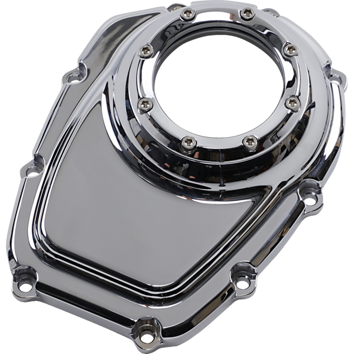 Trask #TM-018CH - Assault Series Cam Cover - Chrome - M8