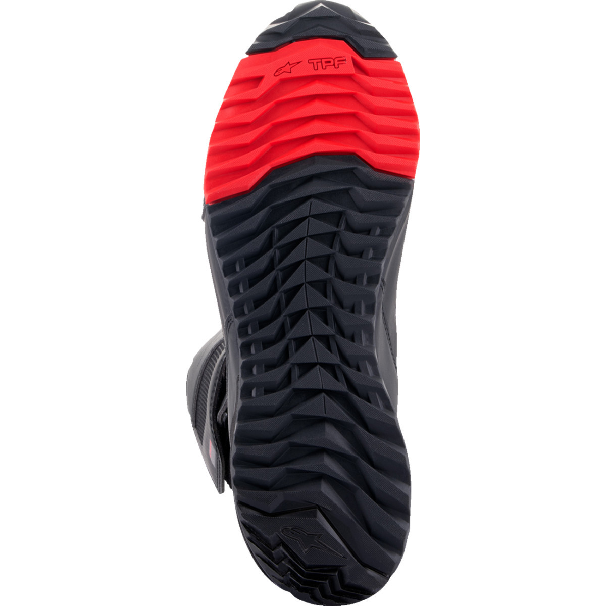 Alpinestars #2443023-13-41 - RT-7 Drystar® Boots - Black/Red - US 7.5 / EU 41
