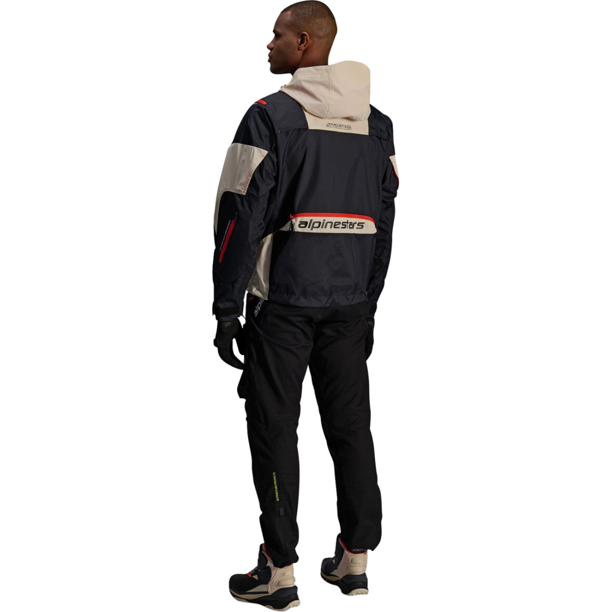 Alpinestars #3301625-1489-4XL - Mogress Air Jacket - Black/Almond/Hot Orange - 4XL