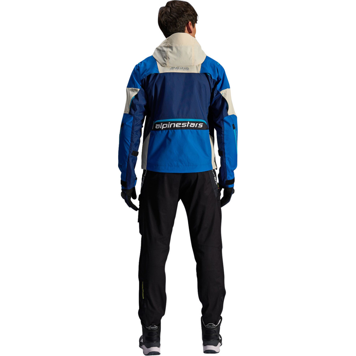 Alpinestars #3301625-7187-S - Mogress Air Jacket - Blue/Almond - Small
