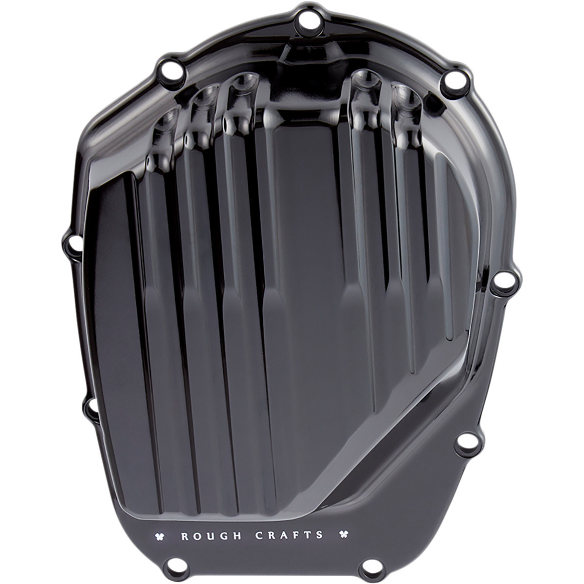 Rough Crafts #RC-610-002 - Cam Cover - Black - Grooved