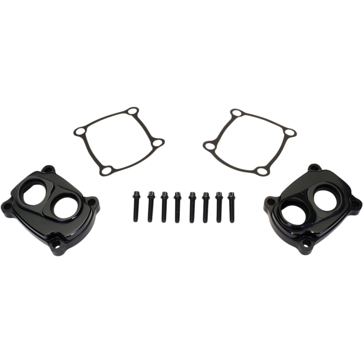 Jims #6020 - Tappet Cover Kit - Black - M8