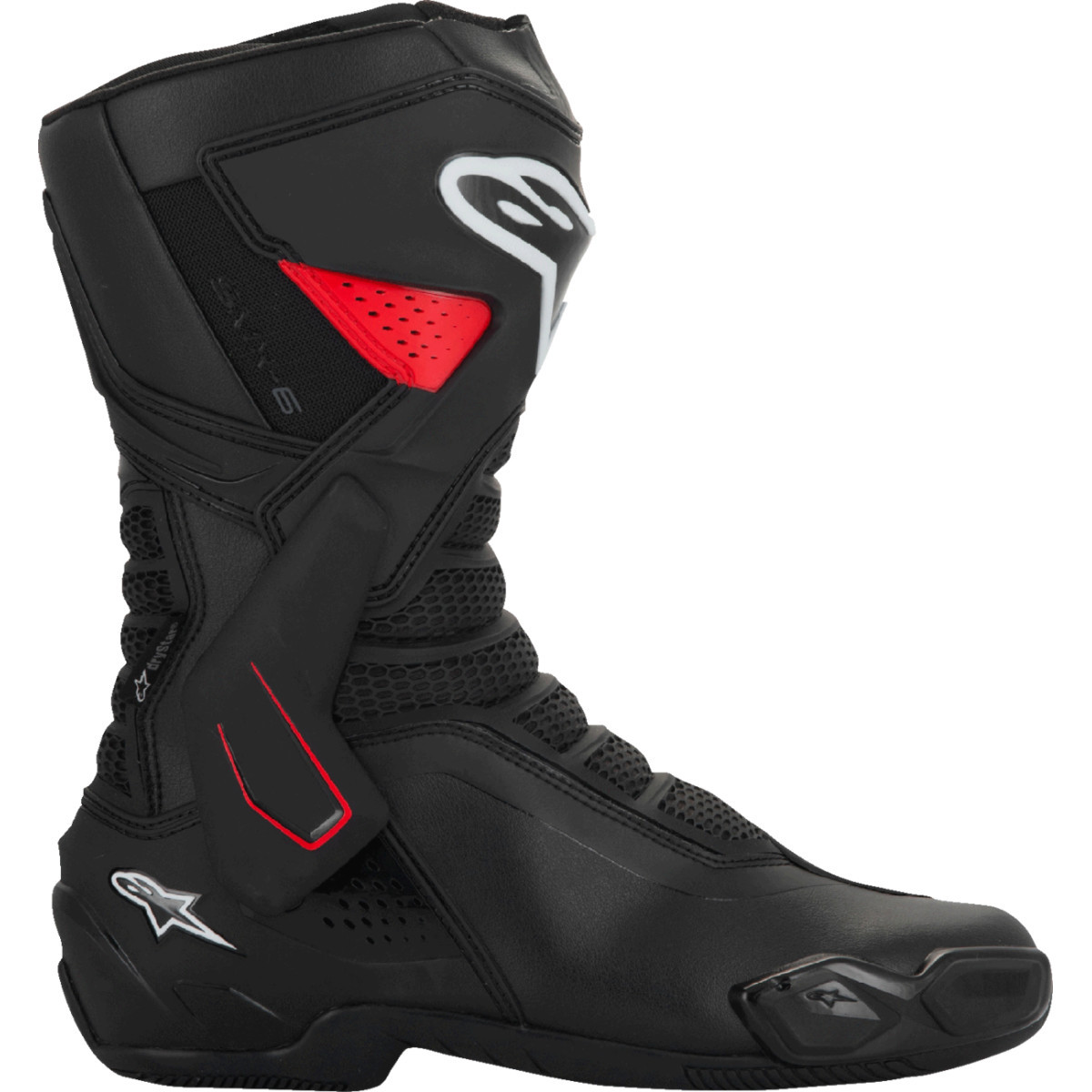 Alpinestars #2243025-13-49 - SMX-6 V3 Drystar® Boots - Black/Red - US 13.5/EU 49