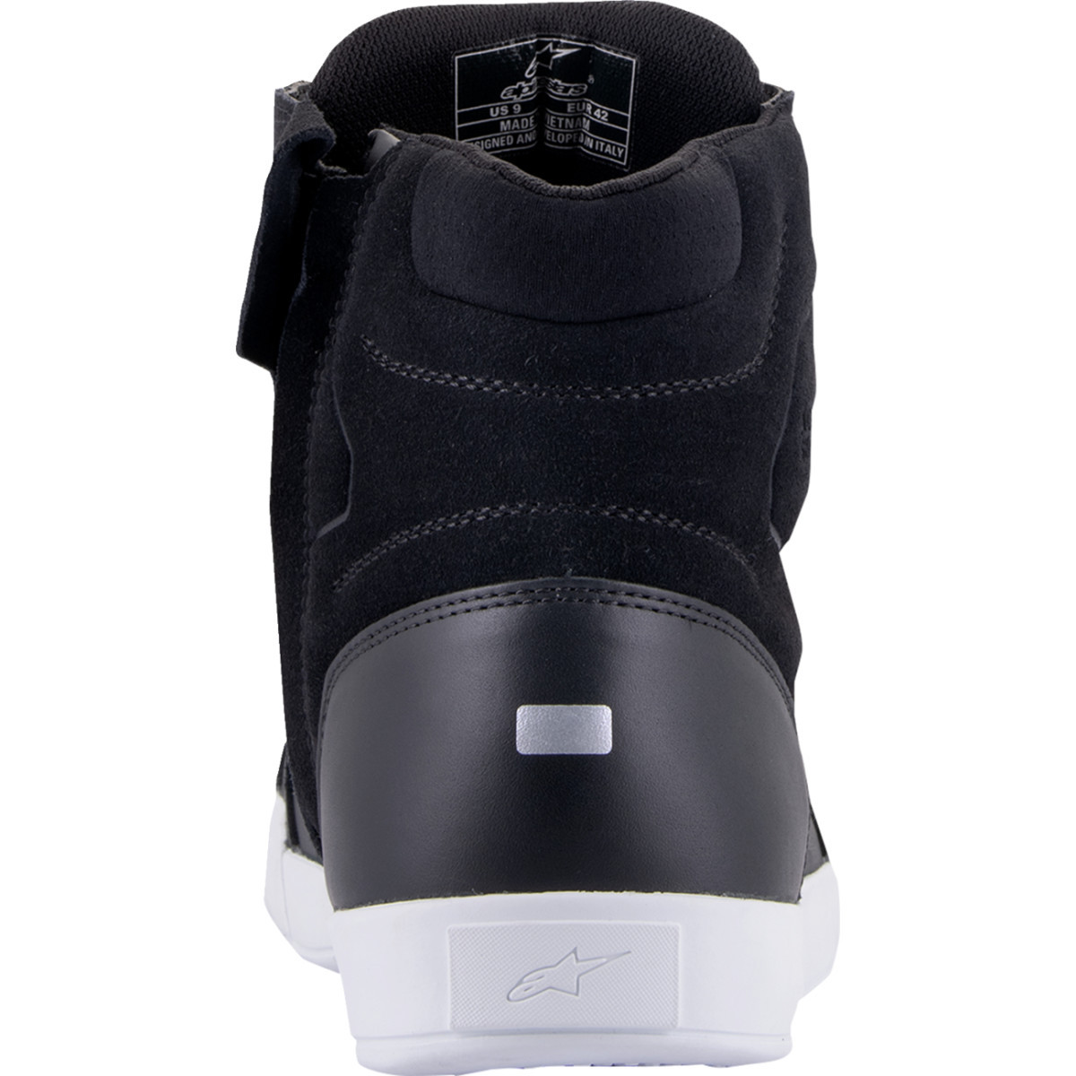 Alpinestars #2543123-157-115 - Chrome Shoes - Waterproof - Black/White - US 11.5 / EU 45