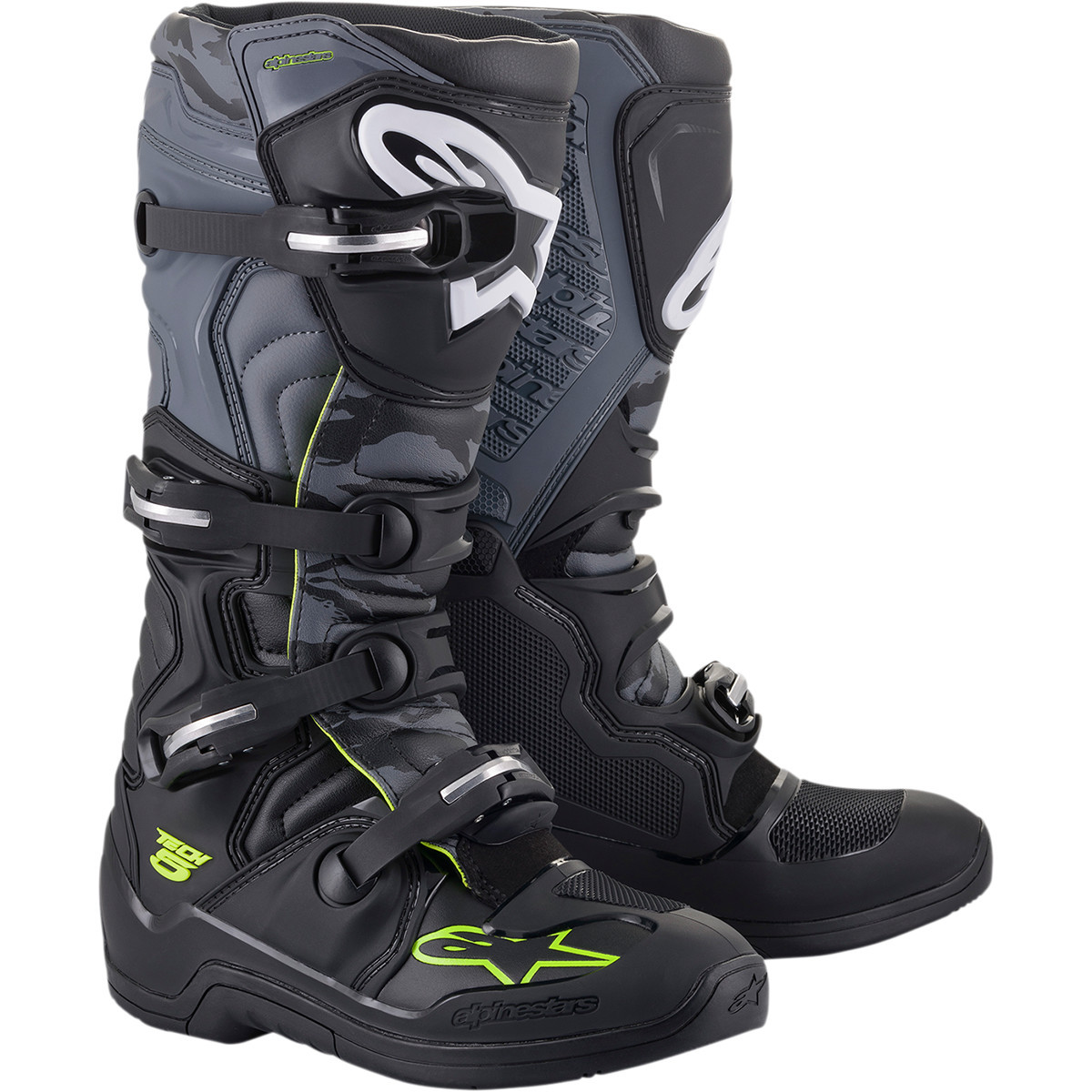 Alpinestars #2015015-1055-14 - Tech 5 Boots - Black/Gray - US 14 / EU 49.5