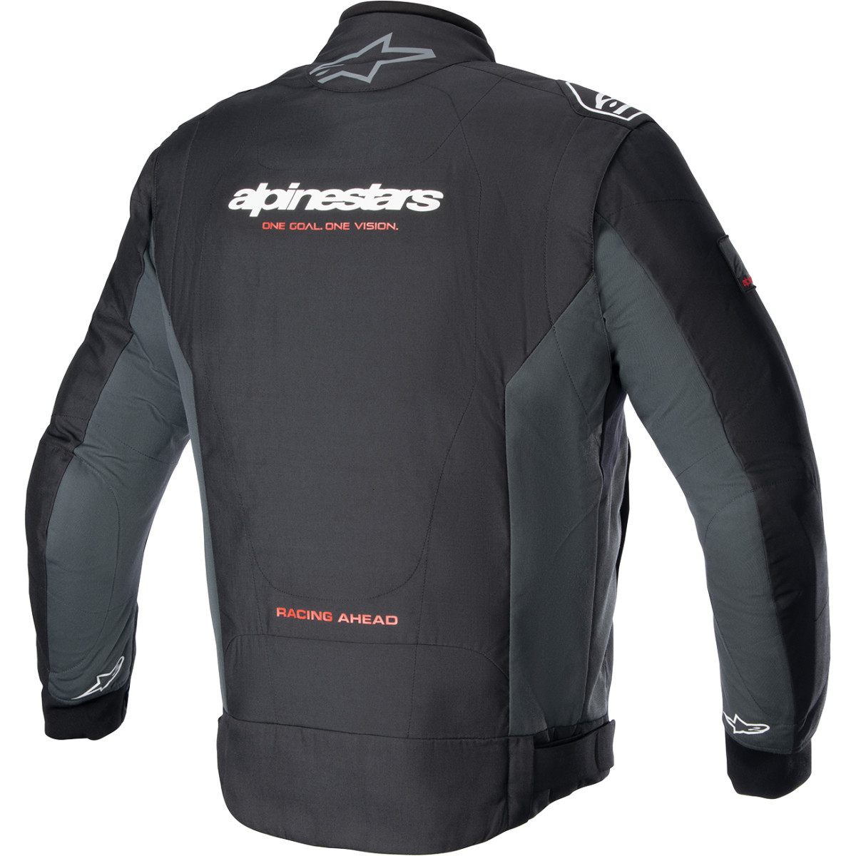 Alpinestars #3306723-1169-L - Monza Sport Jacket - Black/Tar Gray - Large