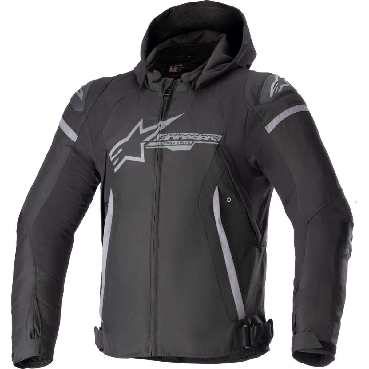 Alpinestars #3206423-111-S - Zaca Waterproof Jacket - Black/Dark Gray - Small