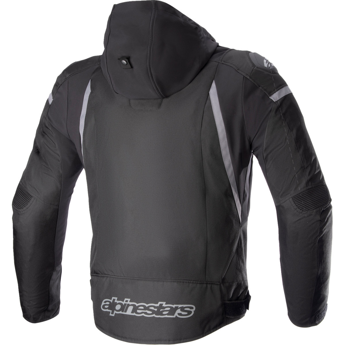 Alpinestars #3206423-111-S - Zaca Waterproof Jacket - Black/Dark Gray - Small