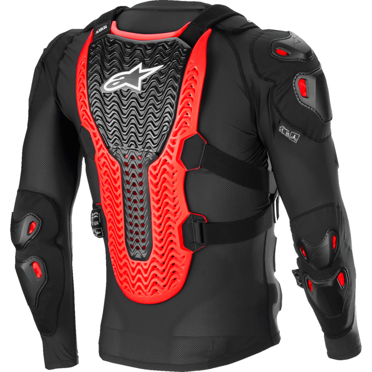 Alpinestars #6507625-132-M - Bionic XTR Plasma Protection Jacket - Black/Red/White - Medium