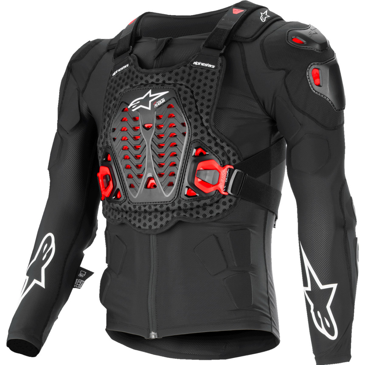 Alpinestars #6507625-132-XL - Bionic XTR Plasma Protection Jacket - Black/Red/White - XL
