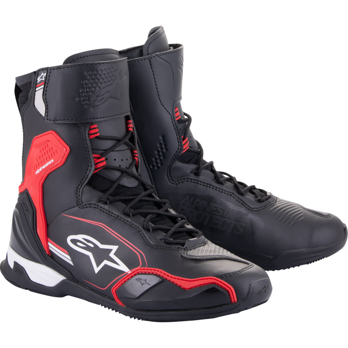 Alpinestars #2511124134211.5 - Superfaster Shoe - Black/Red/White - US 11.5