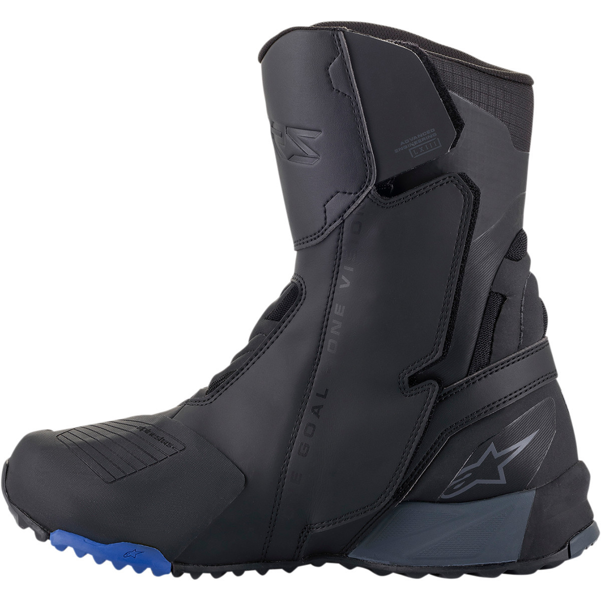 Alpinestars #2335422-17-45 - RT-8 Gore-Tex® Boots - Black/Blue - US 10.5 / EU 45