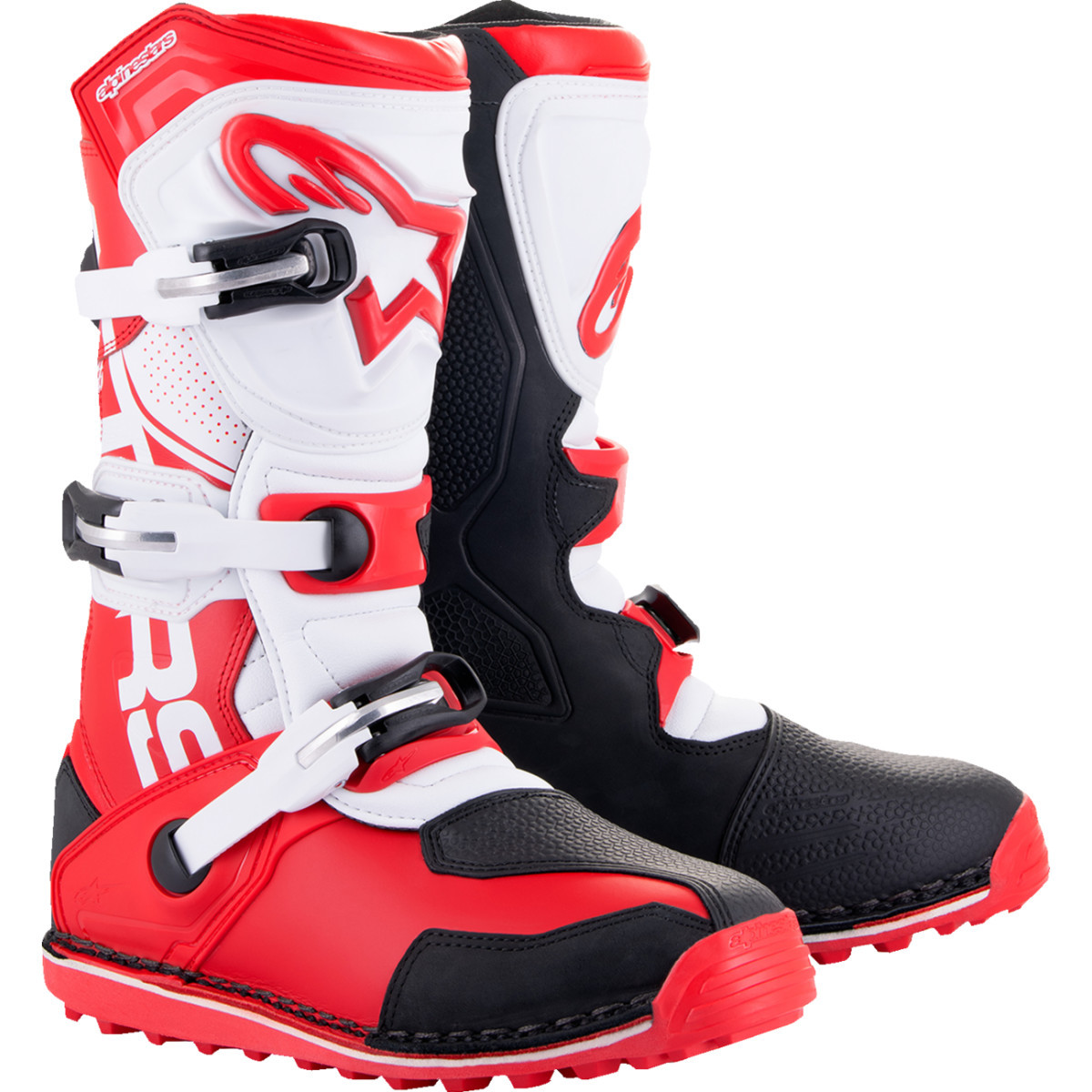 Alpinestars #2004017-3016-7 - Tech-T Boots - Red/Black/White - US 7 / EU 40.5