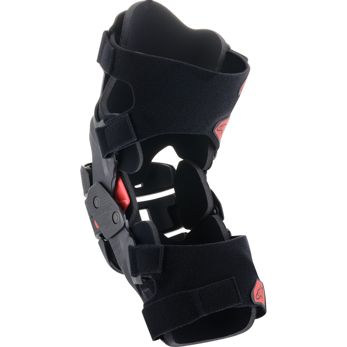Alpinestars #6540520-13 - Youth Bionic 5S Knee Braces - Black/Red