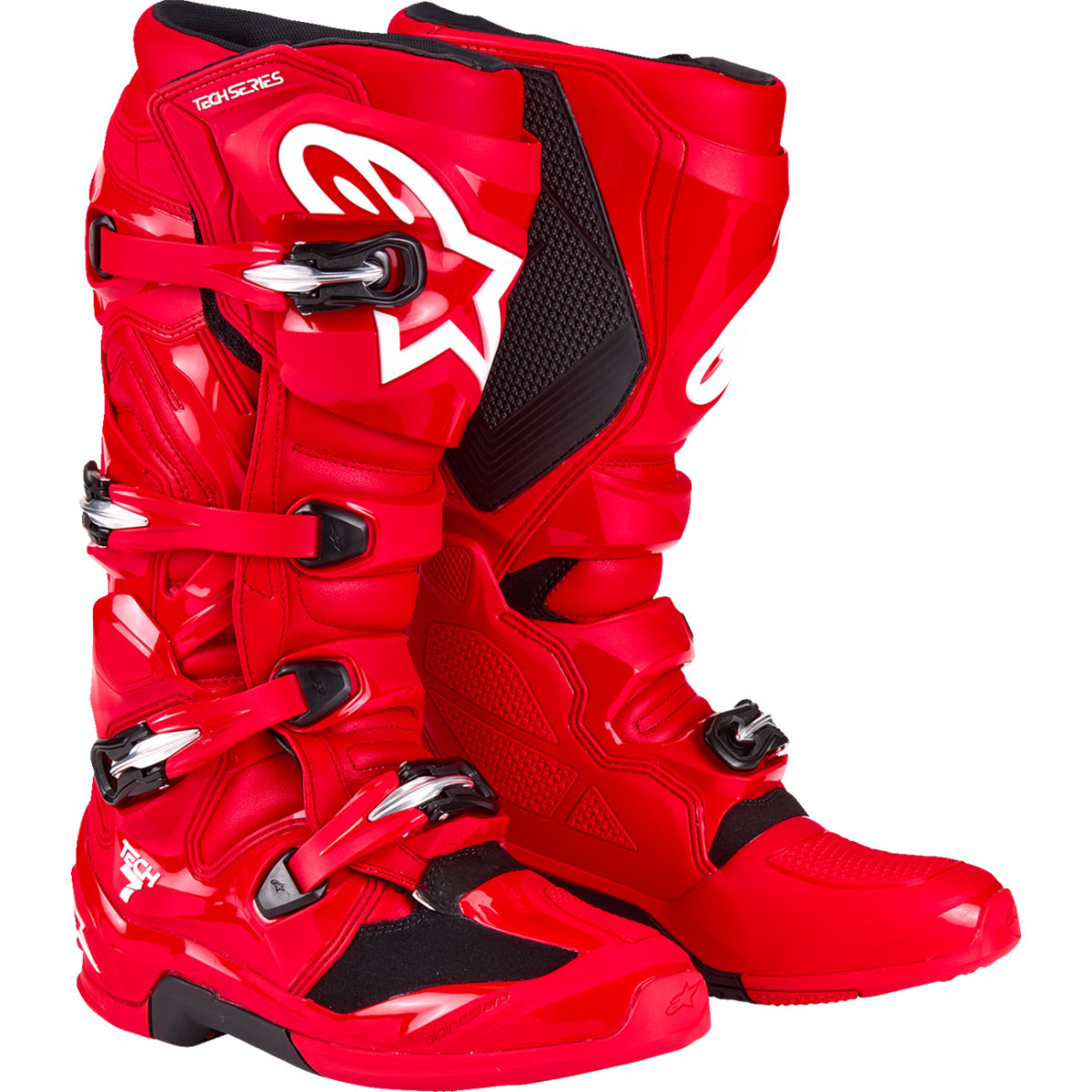 Alpinestars #2012025-3010-11 - Tech 7 Boots - Bright Red - US 11 / EU 45.5