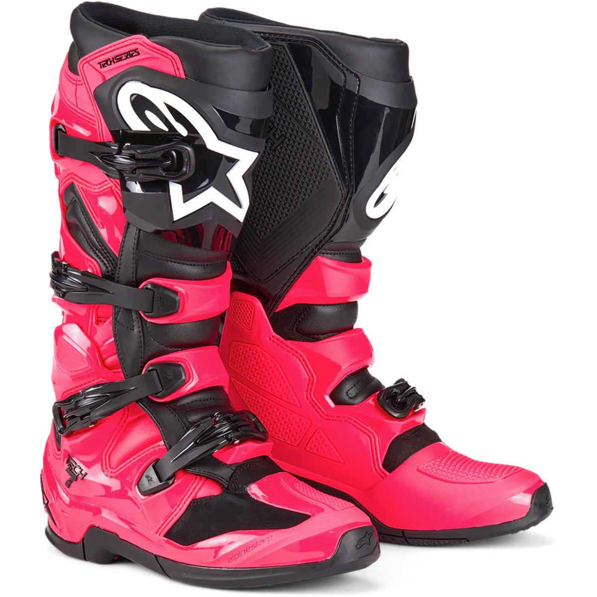 Alpinestars #2012025-3811-7 - Tech 7 Boots - Diva Pink/Black - US 7 / EU 40.5