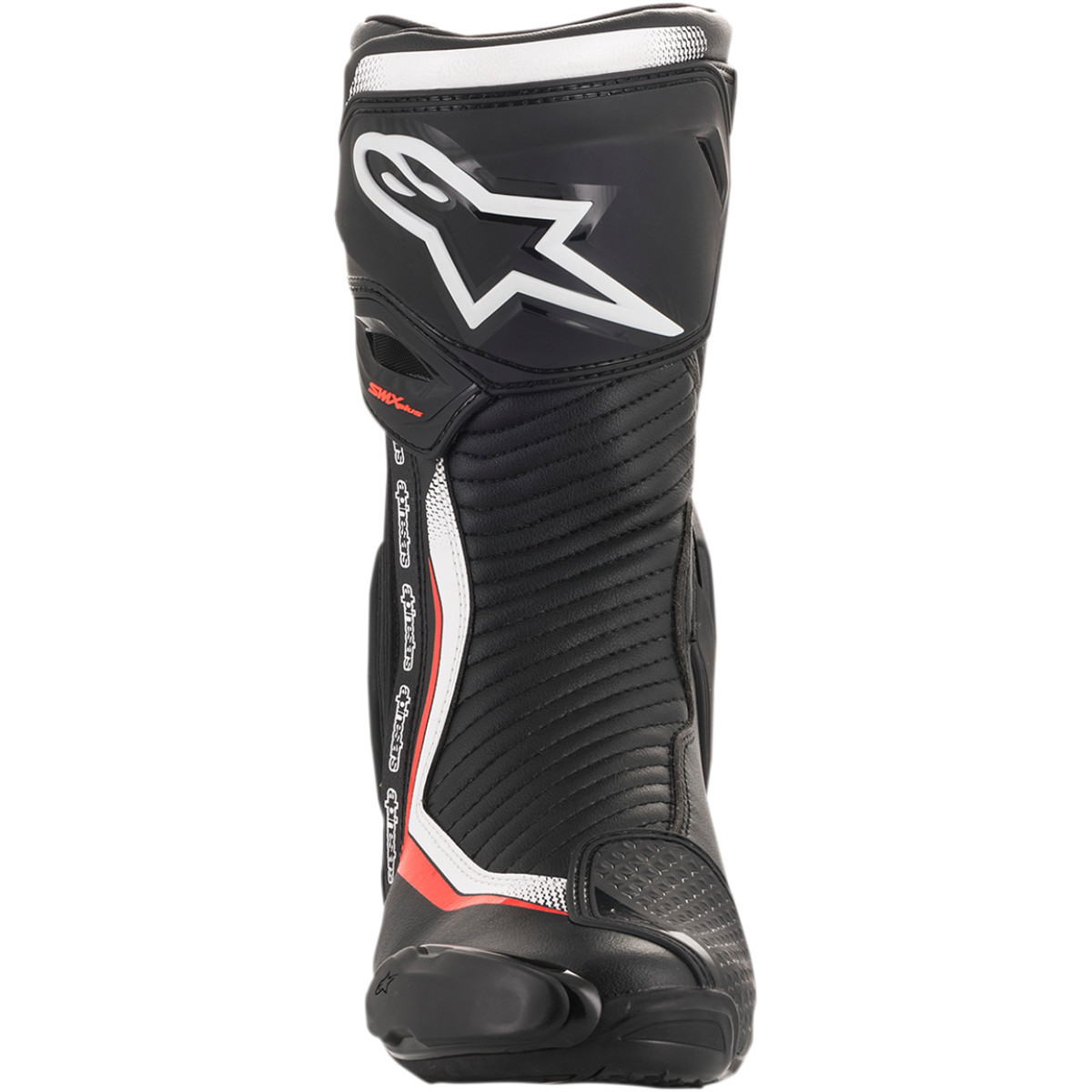 Alpinestars #2221019-1231-40 - SMX Plus Boots - Black/White/Red Fluorescent - US 6.5 / EU 40