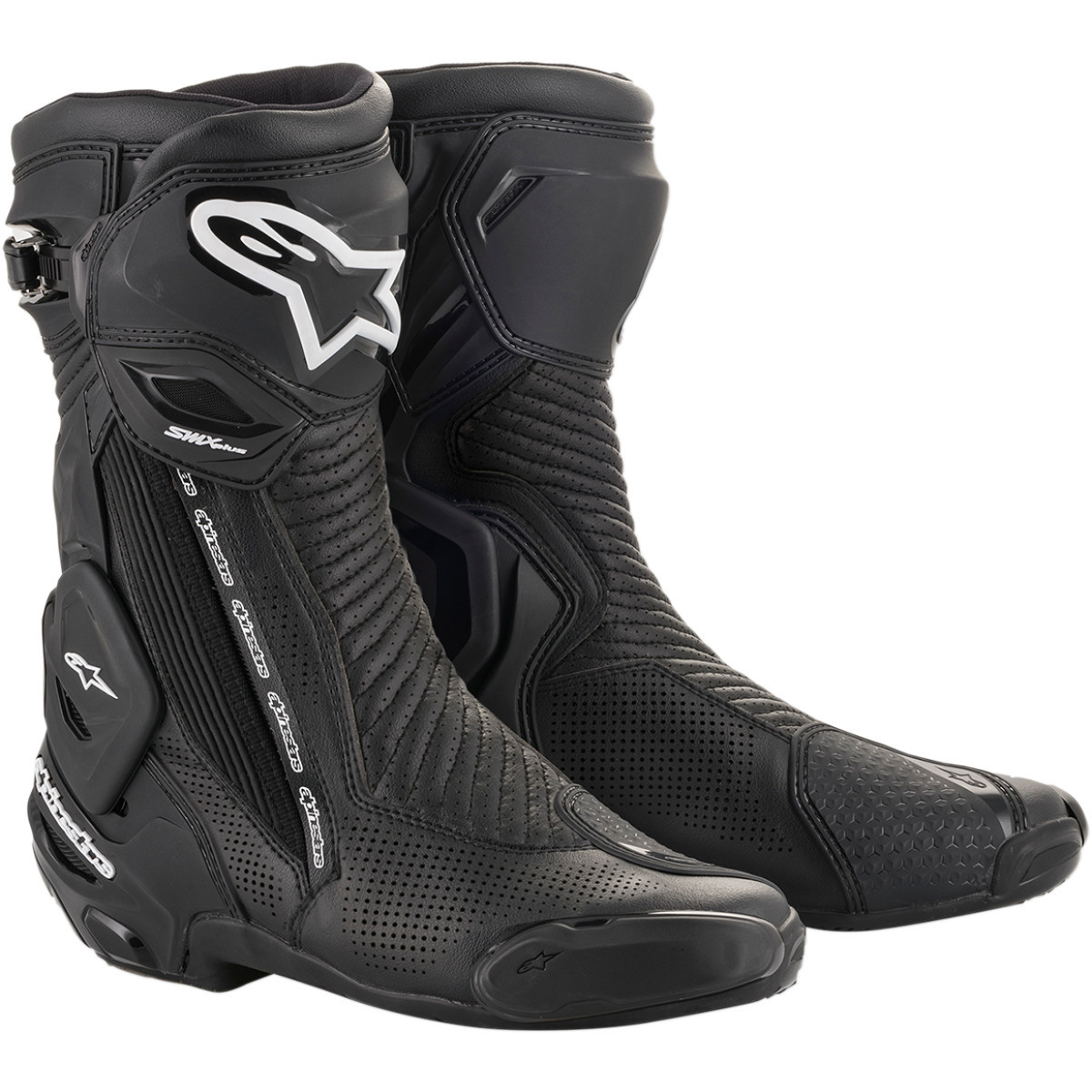 Alpinestars #2221119-10-44 - SMX Plus Vented Boots - Black - US 9.5 / EU 44