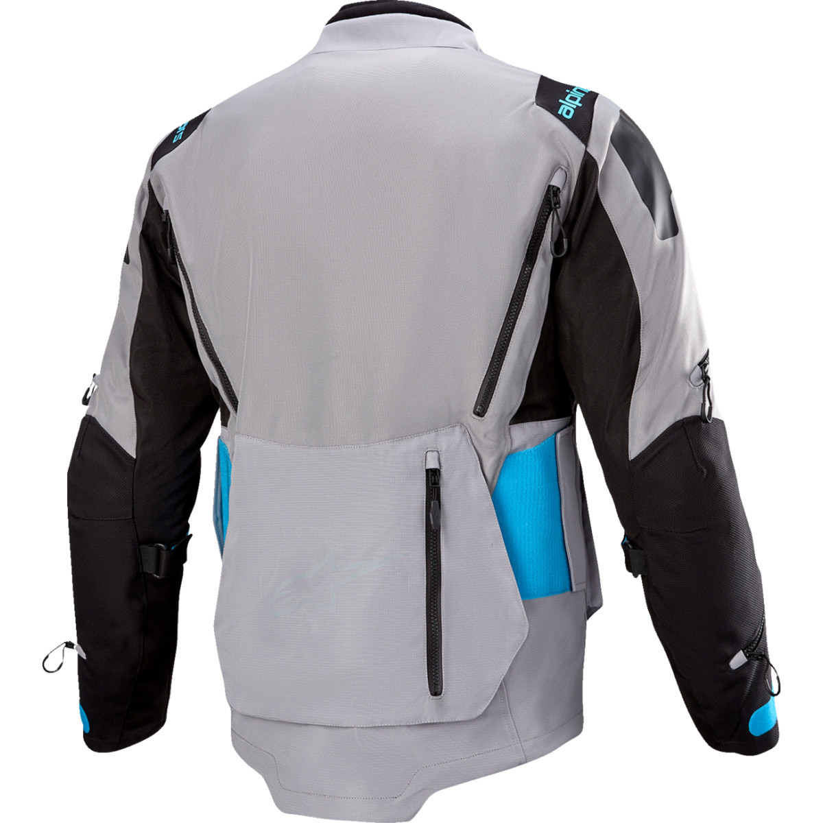 Alpinestars #3204423-9117-S - Ardent 3in1 Adventure Touring Jacket - Gray/Black/Blue - Small