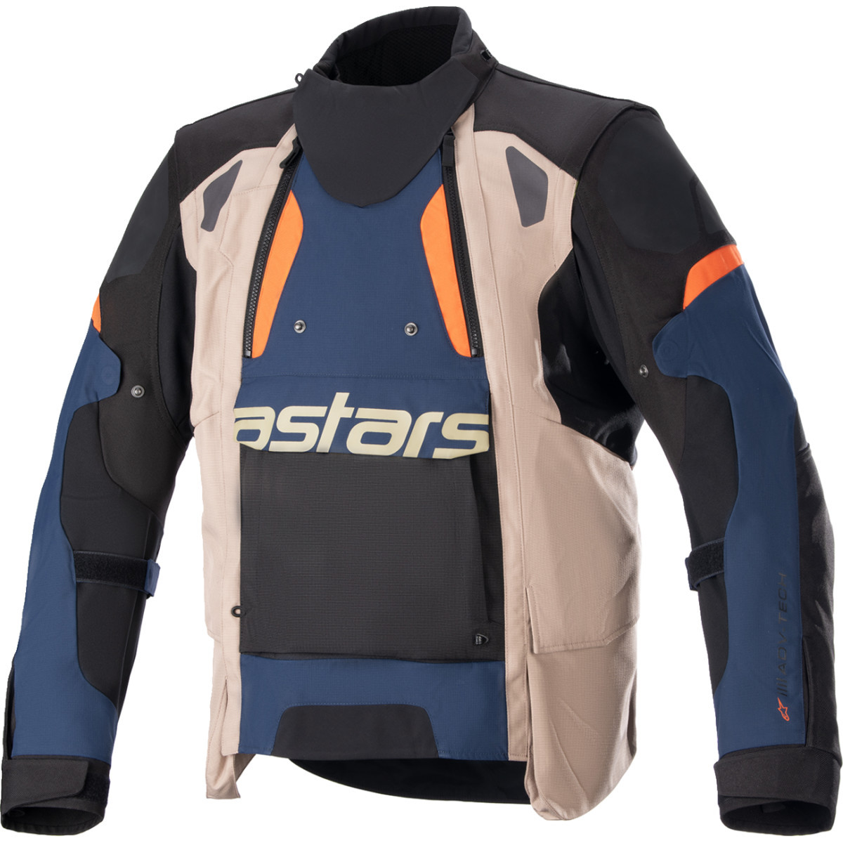 Alpinestars #32048227194XL - Halo Drystar® Jacket - Blue/Black/Orange - XL