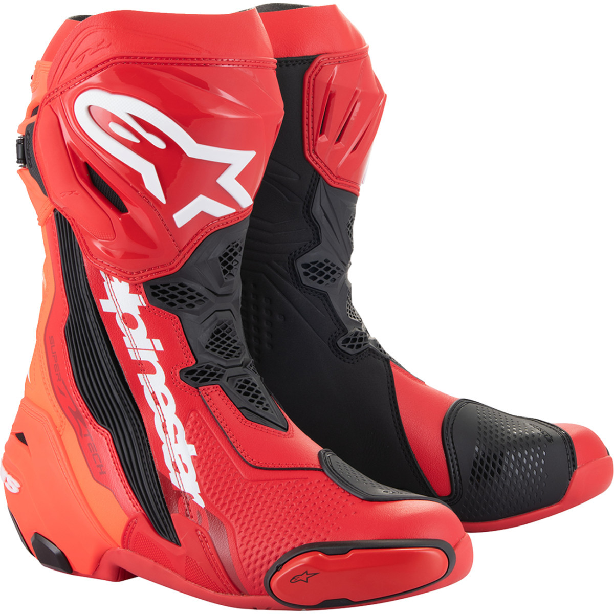Alpinestars #2220021-3029-41 - Supertech R Boots - Red - US 7.5 / EU 41