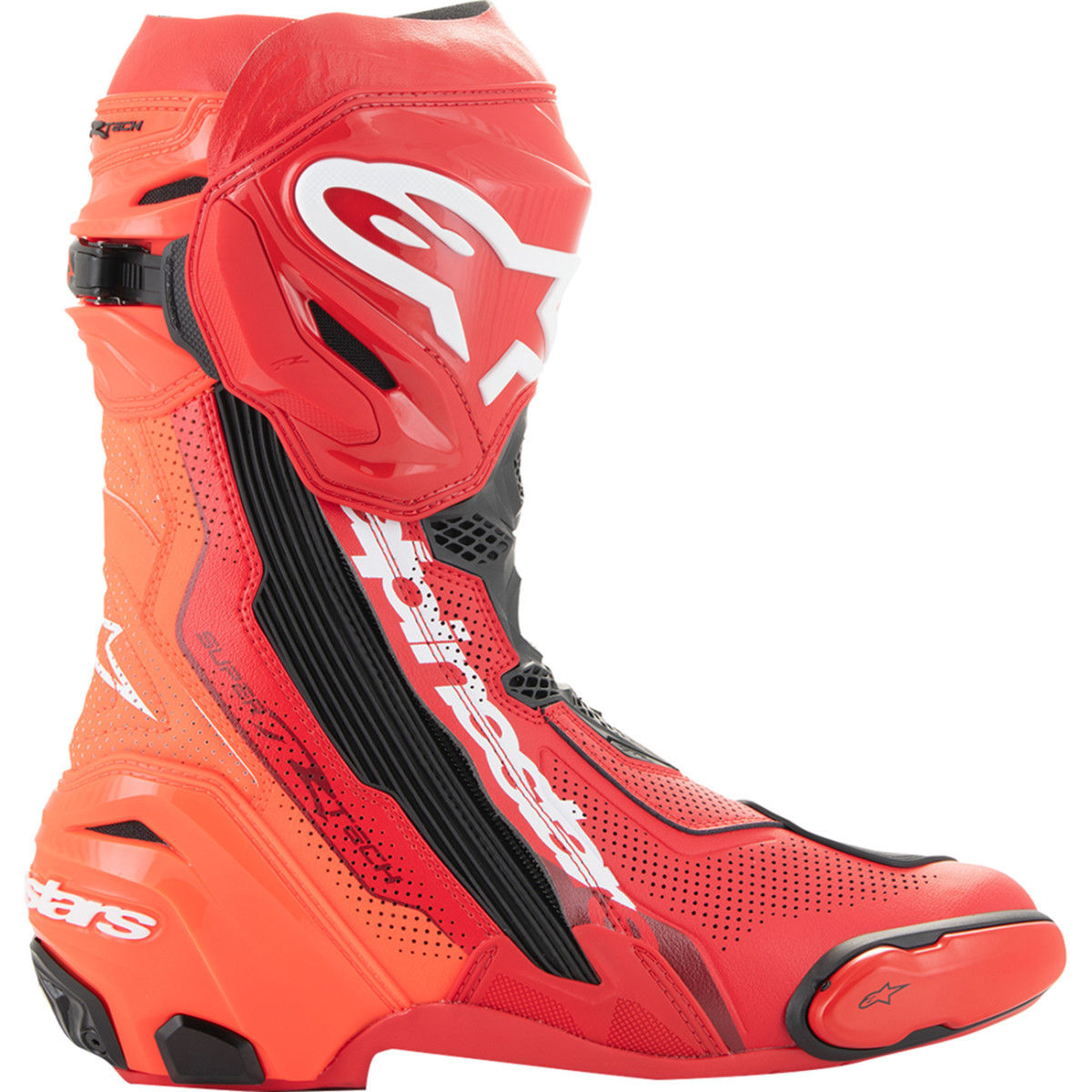 Alpinestars #2220121-3029-41 - Supertech R Vented Boots - Red - US 7.5 / EU 41