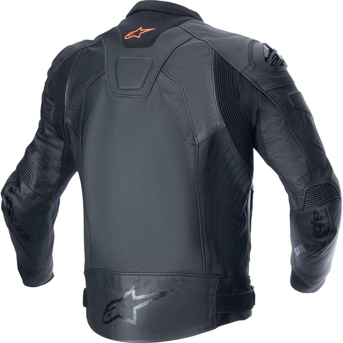 Alpinestars #3100624-1100-52 - GP Plus R v4 Airflow Leather Jacket - Black/Black - US 42 / EU 52