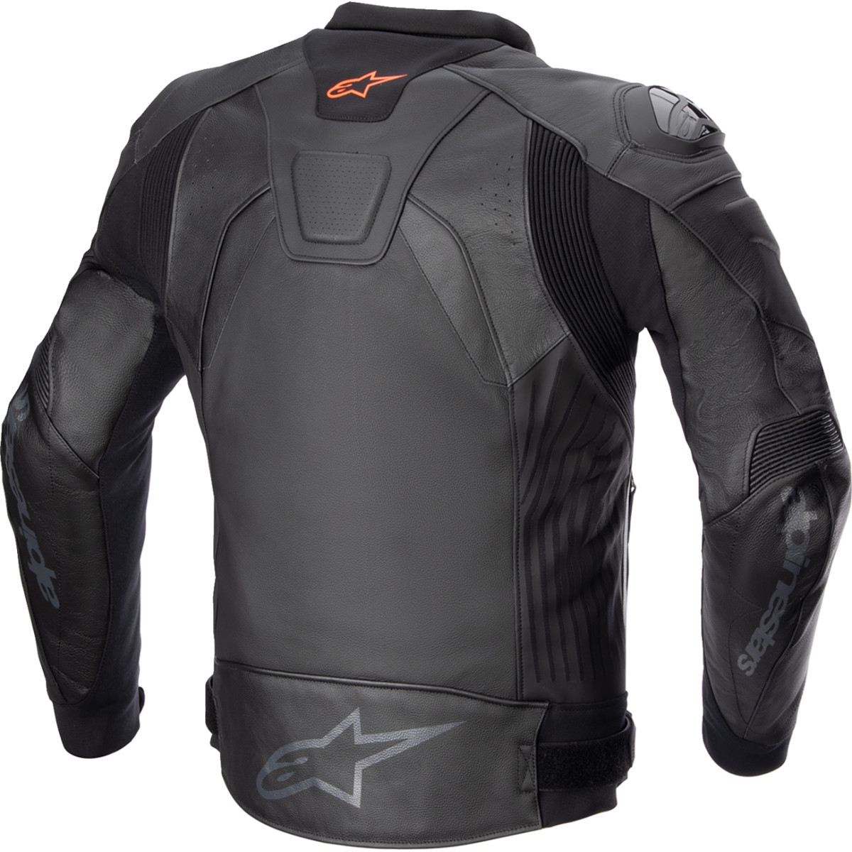 Alpinestars #3100524-1100-60 - GP Plus v4 Leather Jacket - Black/Black - US 50 / EU 60