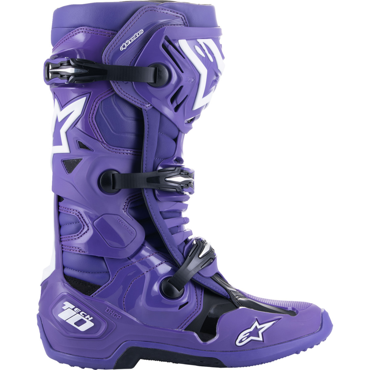 Alpinestars #2010020-394-14 - Tech 10 Boots - Purple/Black - US 14 / EU 49.5