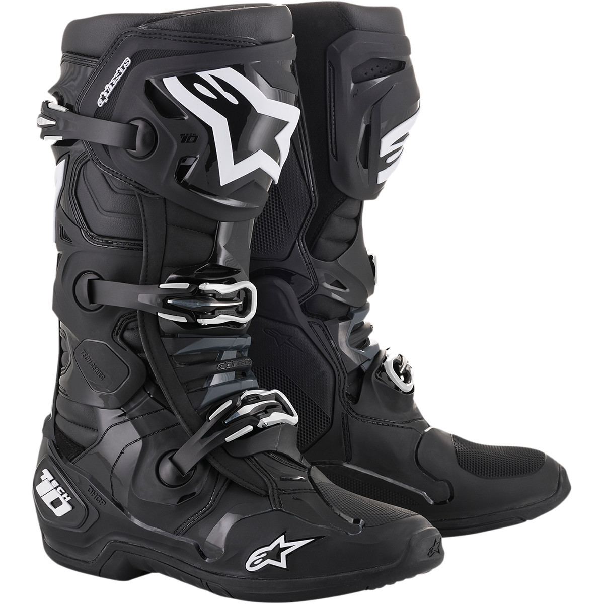 Alpinestars #2010020-10-12 - Tech 10 Boots - Black - US 12 / EU 47