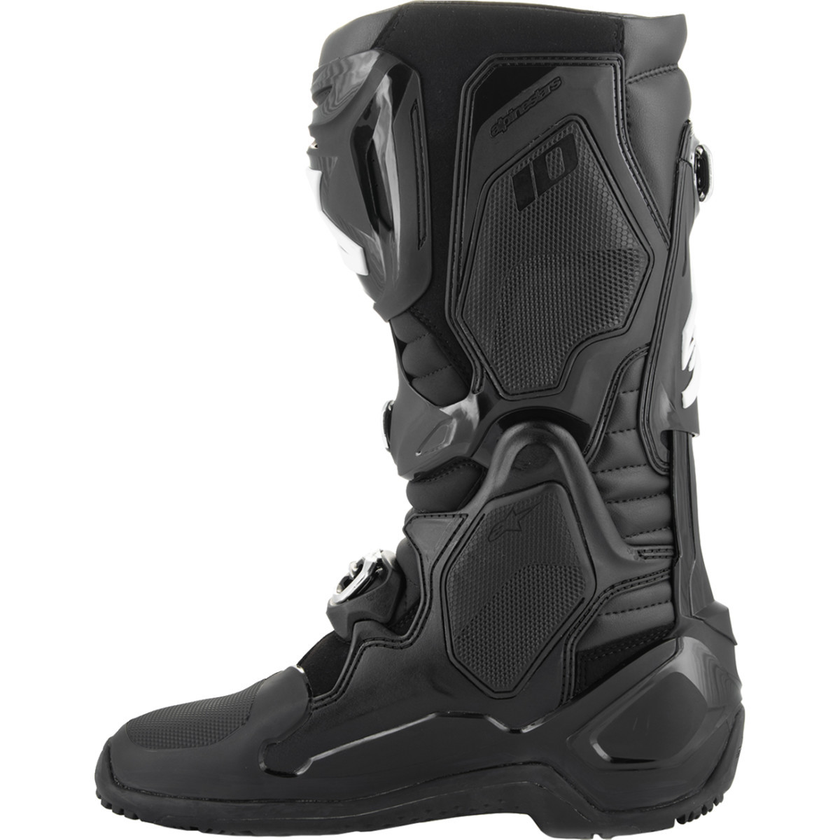 Alpinestars #2010025-10-7 - Tech 10 Enduro Boots - Black - US 7 / EU 40.5