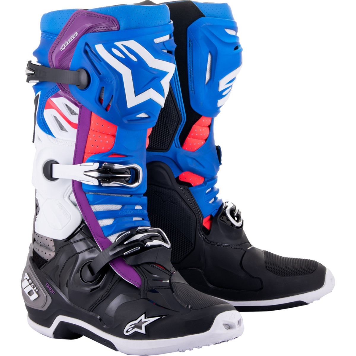 Alpinestars #2010520-1792-12 - Tech 10 Supervented Boots - Blue/Black/White - US 12 / EU 47