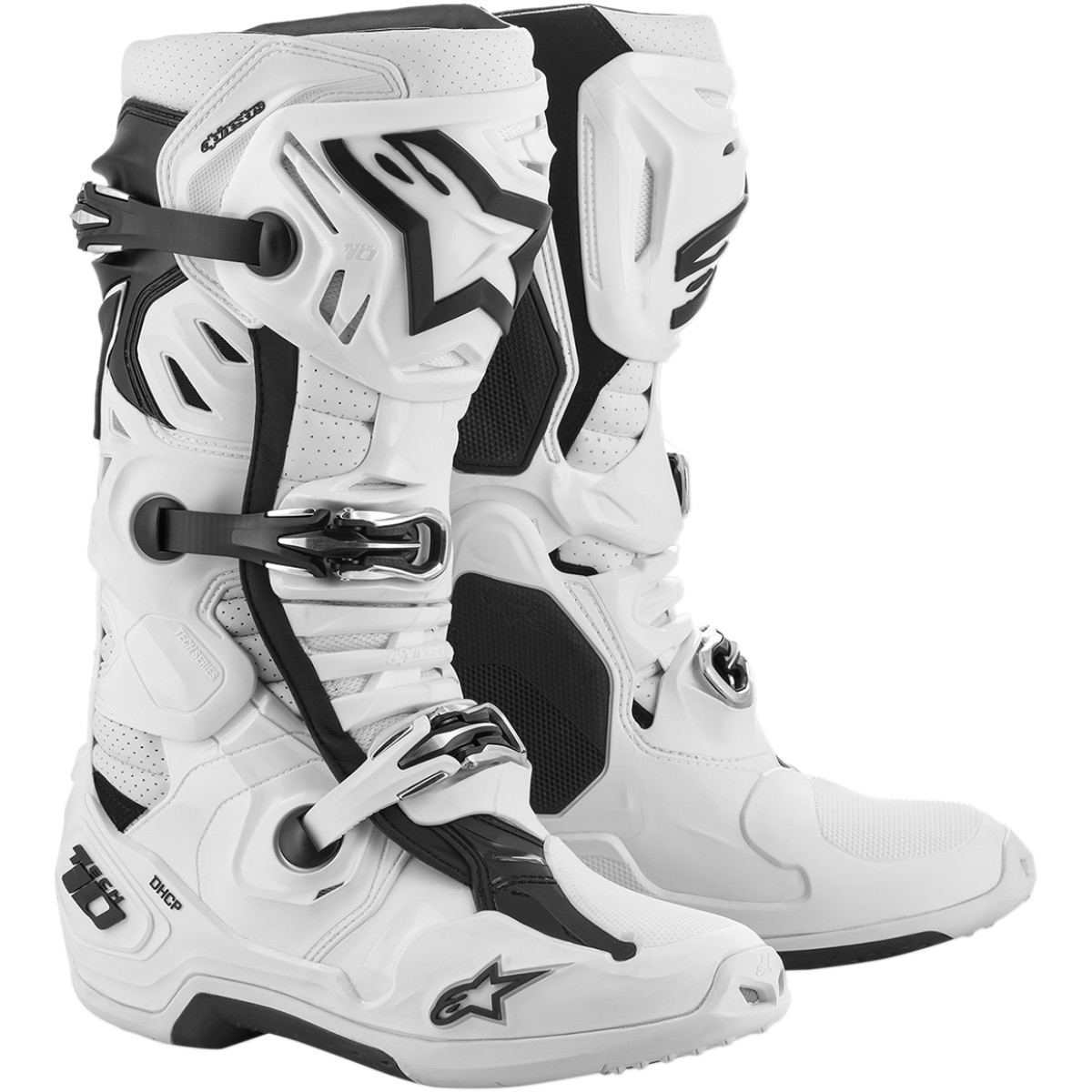 Alpinestars #2010520-20-8 - Tech 10 Supervented Boots - White - US 8 / EU 42