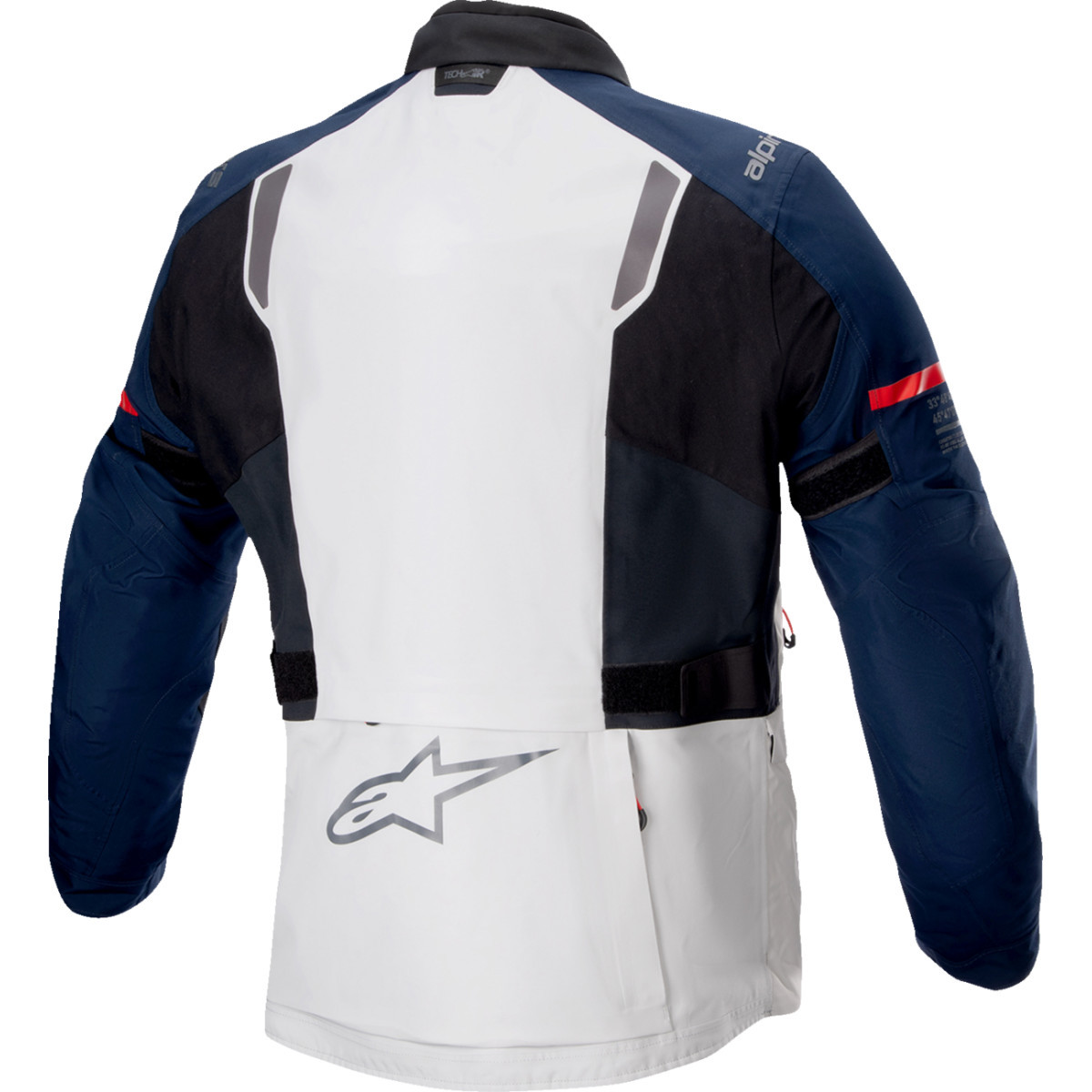 Alpinestars #3604124-9174-S - ST-7 2L Gore-Tex Jacket - Ice Gray/Dark Blue/Black - Small