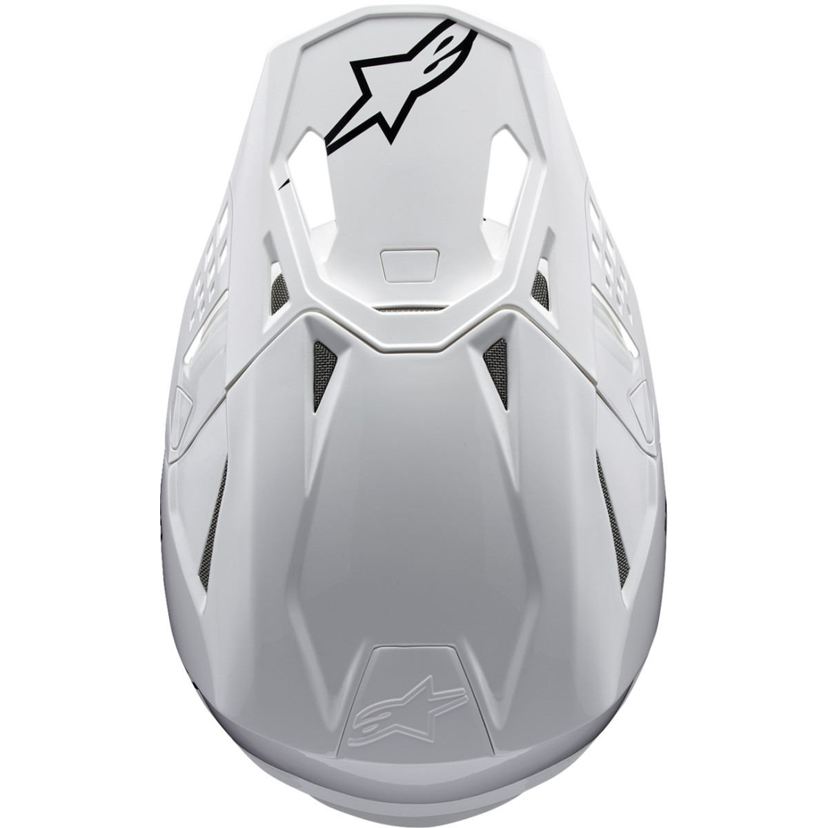 Alpinestars #8300323-2180-S - Supertech M10 Helmet - Solid - MIPS® - Gloss White - Small