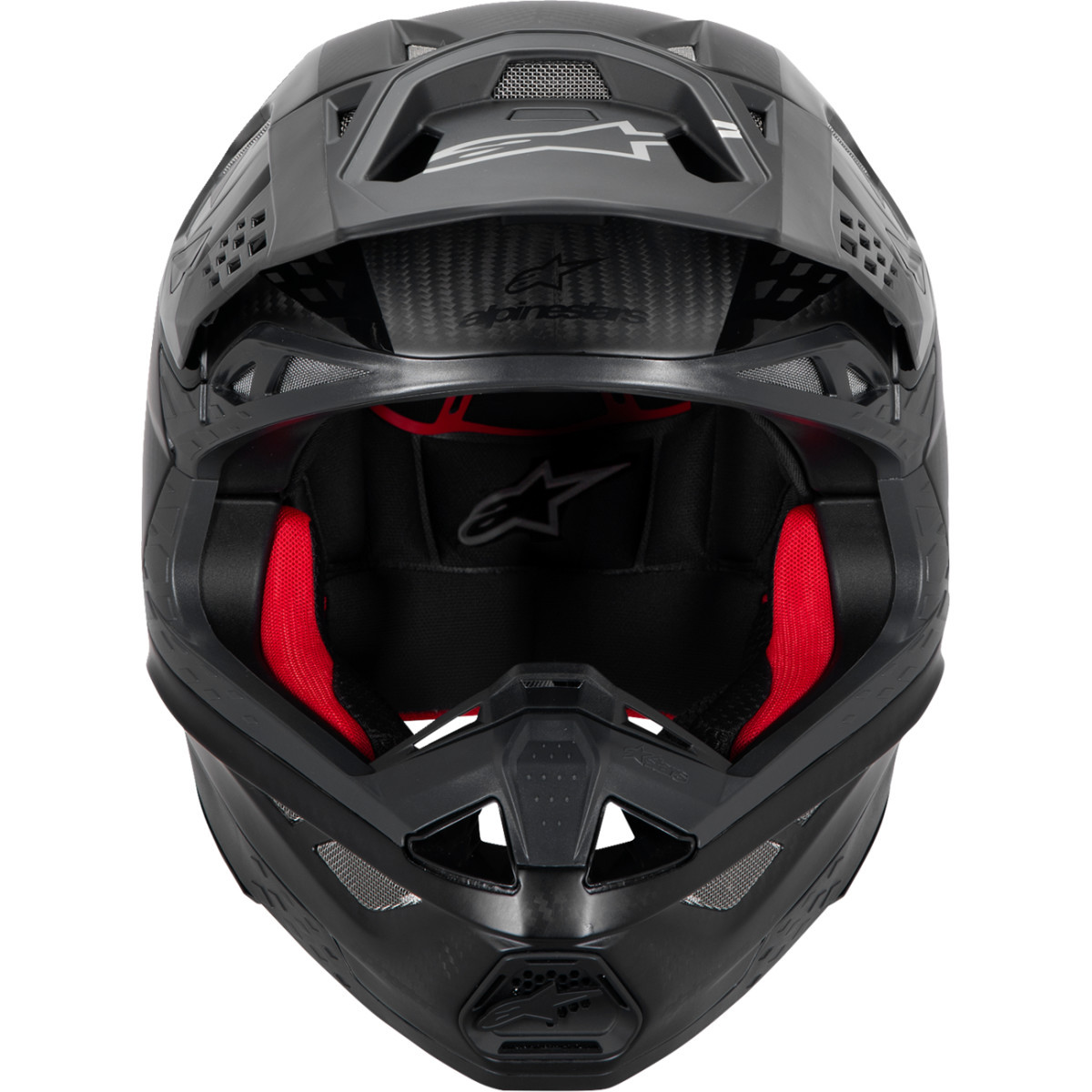 Alpinestars #8300423-1902-M - Supertech M10 Helmet - Fame - MIPS® - Black Carbon - Medium