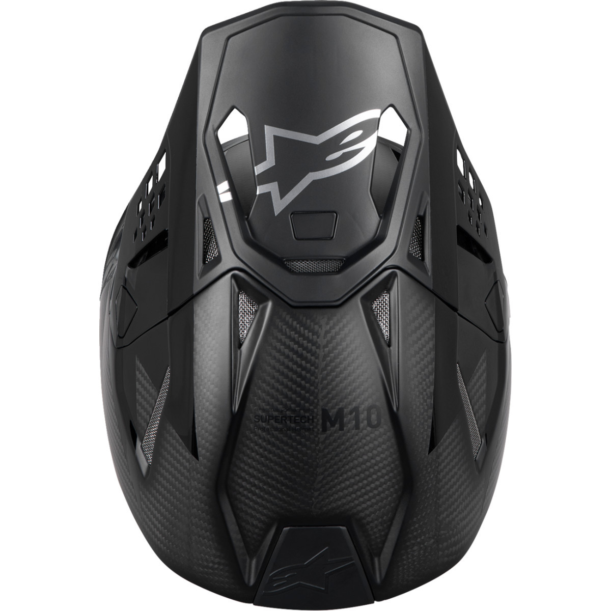 Alpinestars #8300423-1902-XS - Supertech M10 Helmet - Fame - MIPS® - Black Carbon - XS