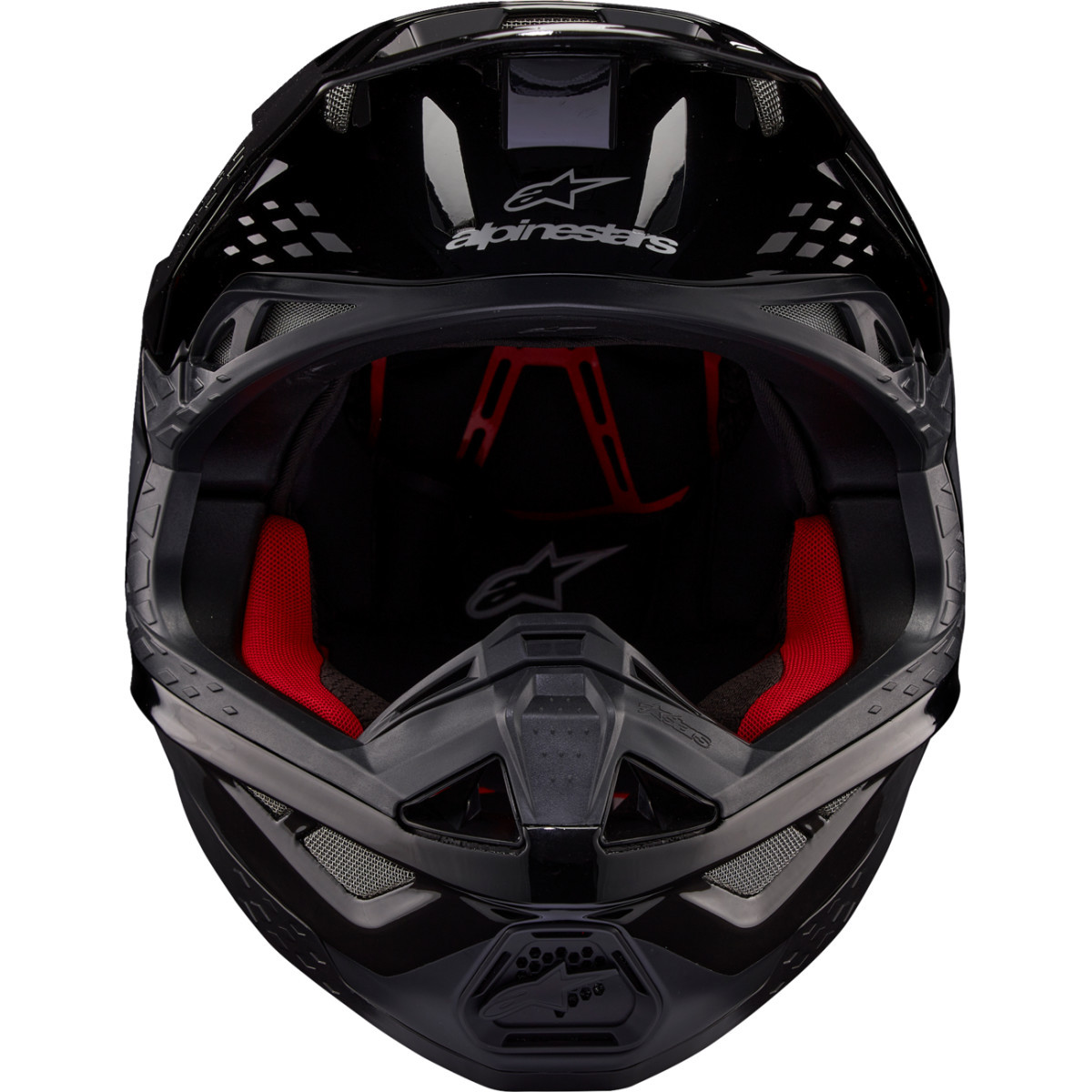 Alpinestars #8301023-1310-M - Supertech M10 Helmet - Flood - MIPS® - Black/Dark Gray - Medium