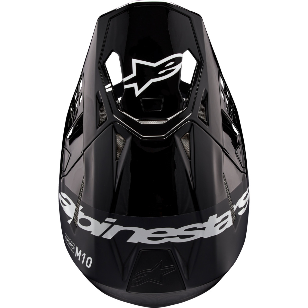 Alpinestars #8301023-1310-M - Supertech M10 Helmet - Flood - MIPS® - Black/Dark Gray - Medium