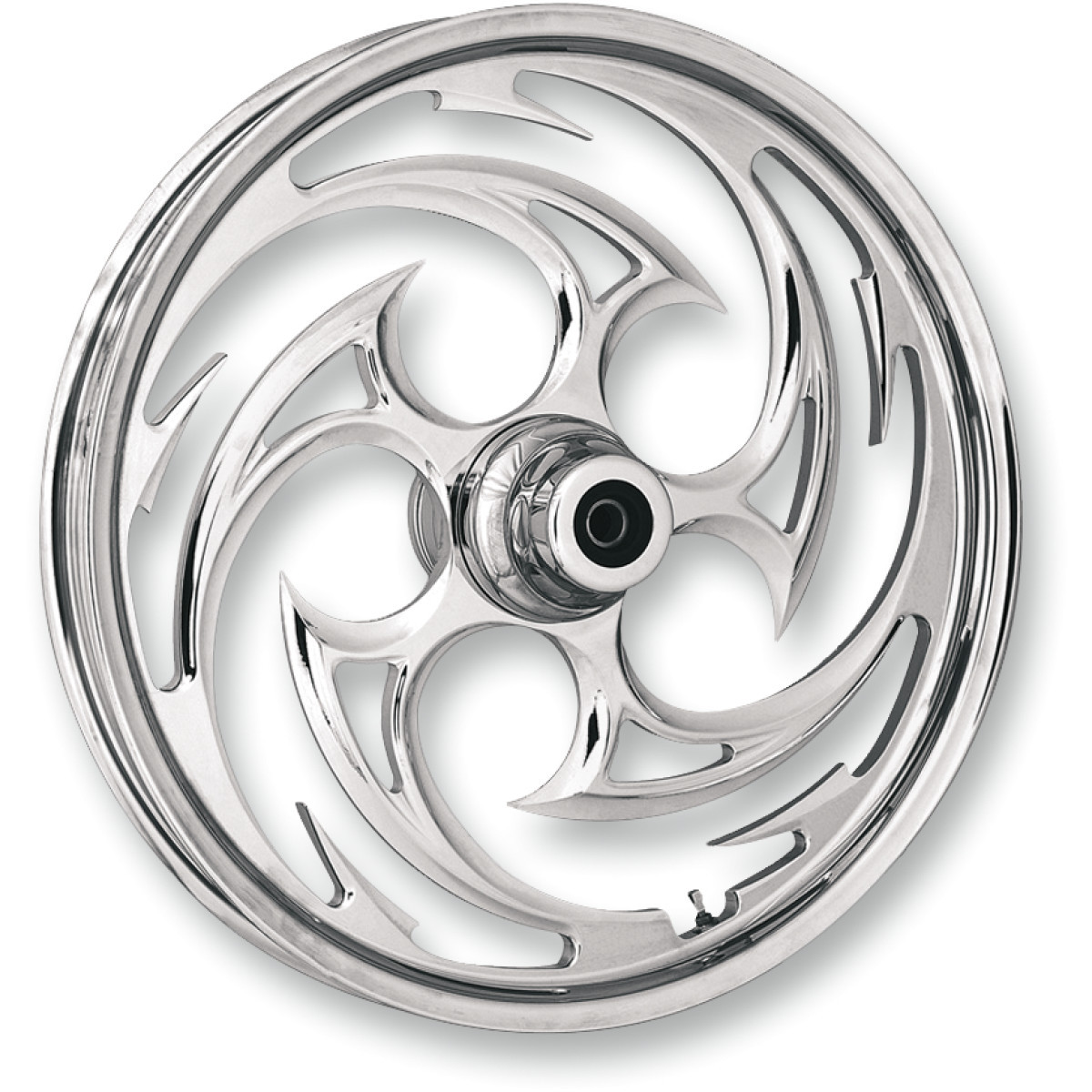 RC Components #16350-9916-85C - Wheel - Savage - Front - Single Disc/without ABS - Chrome - 16x3.5 - '00-'06 FLST