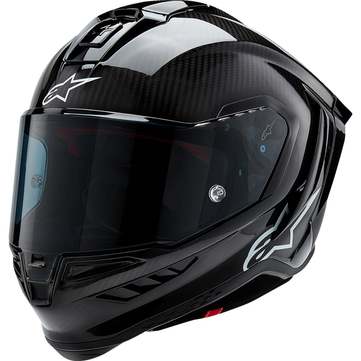 Alpinestars #8200124-1902-XS - Supertech R10 Helmet - Solid - Carbon Black - XS