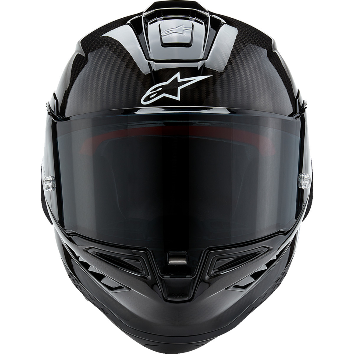Alpinestars #8200124-1902-XXL - Supertech R10 Helmet - Solid - Carbon Black - 2XL