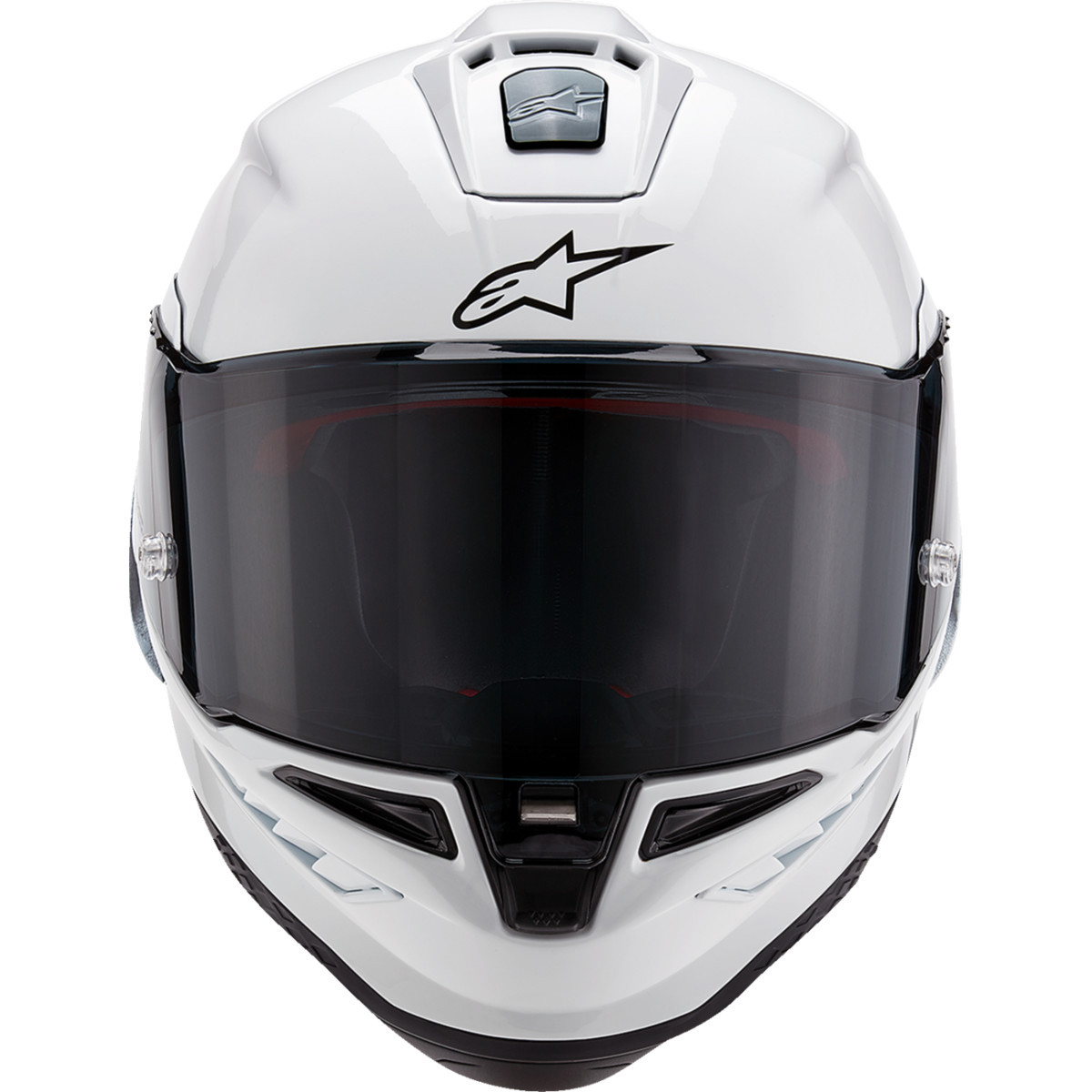 Alpinestars #8200124-2170-XS - Supertech R10 Helmet - Solid - Gloss White - XS