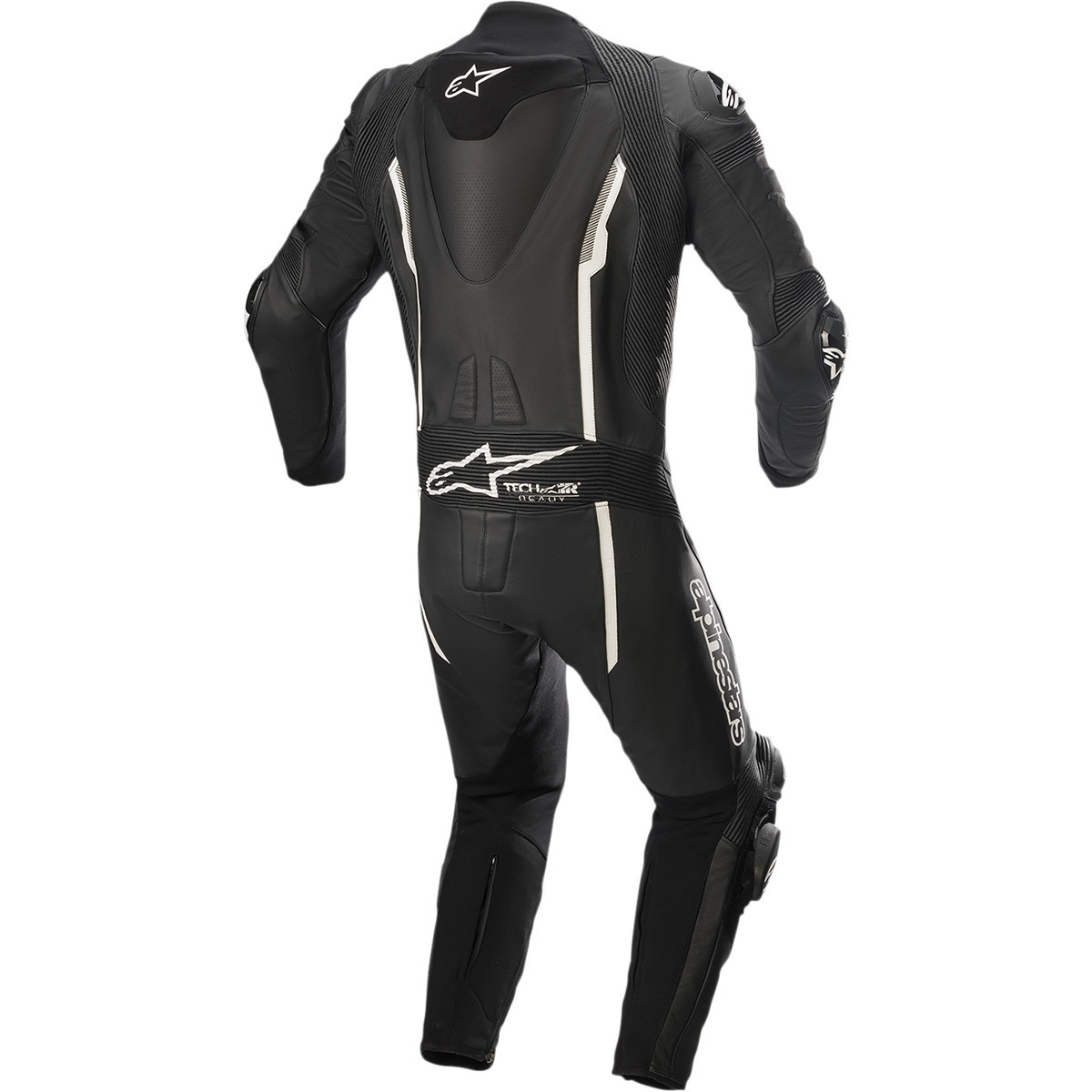 Alpinestars #3150122-12-60 - Missile v2 1-Piece Leather Suit - Black/White - US 50 / EU 60